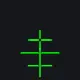 猎杀对决死眼十字弩准心（钢弩） green custom crosshair