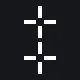 4 white custom crosshair
