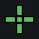 e green custom crosshair