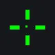 9 green custom crosshair