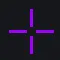 ... purple custom crosshair