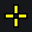 2 yellow custom crosshair