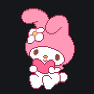 h pink animated custom crosshair