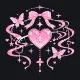 сердечко pink custom crosshair