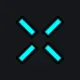 蓝色X cyan custom crosshair
