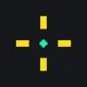 1 yellow custom crosshair