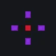 d purple custom crosshair