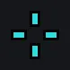 5 cyan custom crosshair