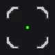 1 white custom crosshair