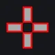 Вездевидение прицела red custom crosshair