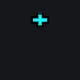1 cyan custom crosshair