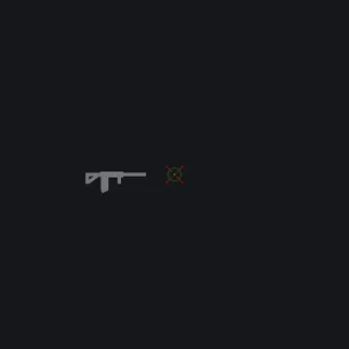 Crosshair shooting gun
