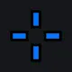cs  瓦  求2 blue custom crosshair