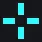 CS:GO 準心 cyan custom crosshair