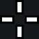 CS:GO white custom crosshair