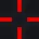 cs mira god red custom crosshair