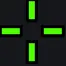 CS2动态准星辅助 green custom crosshair