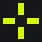 CS2 yellow custom crosshair