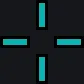 cs2 cyan custom crosshair
