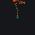 CS2 Ak pattern full orange custom crosshair