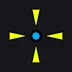 Cs2 Best Crosshair with Blue Dot