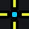 Cs2 Best Crosshair with Blue Dot and Outline