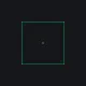 cs2 yellow box custom crosshair