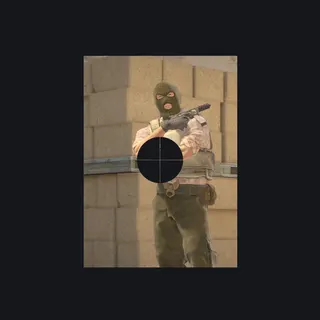 csco orange custom crosshair