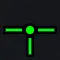 csgo 2 green custom crosshair