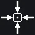 CSGO Default white custom crosshair