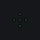 CSGO2动态准星 green custom crosshair