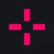 CSS pink custom crosshair