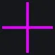 cursor purple custom crosshair