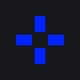 cursor blue custom crosshair