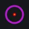 D3M0N_Happy Circle and point purple custom crosshair
