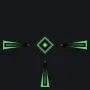 Dark and light areas green custom crosshair
