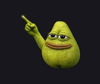 DayZ Pear Pepe yellow custom crosshair