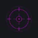DDEERSLAYER purple custom crosshair