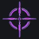 deep throat purple custom crosshair