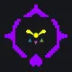 Deltarune/Perserverance purple custom crosshair