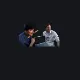 Dexter and Angel Batista On a Computer - Meme Crosshair