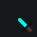 Dia sword cyan custom crosshair