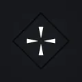Diamond Beams white custom crosshair
