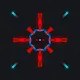 Distraction Challenge red custom crosshair