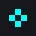 donk (Team Spirit) cyan custom crosshair