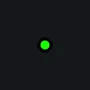 Dot (20% opacity when ADS) green custom crosshair