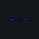 Dotline blue custom crosshair