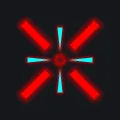 double cross red custom crosshair