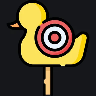 Duck! yellow custom crosshair