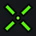 EASY green custom crosshair